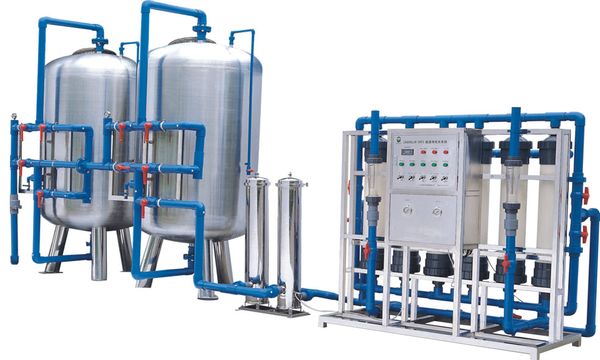 Производство питьевой воды на заводе